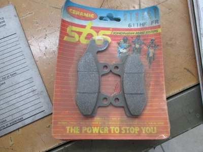 Pastillas de freno de rueda delantera SBS para: Kawasaki KX125 Suzuki RM125 Yamaha YZ125 611HF Foto 1 de 3