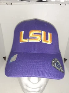 Rare LSU AdvoCare Texas Kickoff Ball Cap Top Of The World New Purple/Yellow - Picture 1 of 9