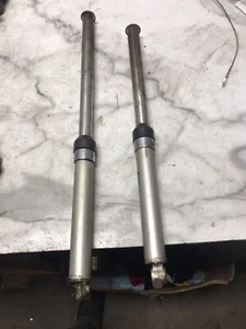 73 Yamaha GT1 GT MX 80 GT80 front forks fork tubes shocks right left - Picture 1 of 15