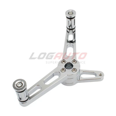 Clavijas de cambio cromadas para Harley Sportster XL883L talón puntera palanca de cambio motocicleta Foto 1 de 4