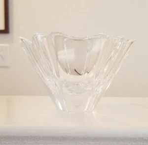 Beautiful Orrefors Sweden Orion Clear Art Glass/ Crystal Candy Bowl - Picture 1 of 12