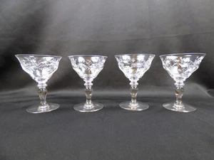Hawkes “Louise” Pattern #7375 Champagne Glasses – Set of 4 - Picture 1 of 6