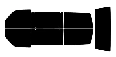 Precut Ceramic Car Window Tint Film Kit For Chevrolet Astro Minivan 1990-2002 - Image 1 of 4