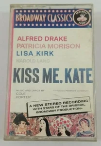 Kiss Me Kate With Stars of the Original Broadway Production Cassette Tape - Picture 1 of 3