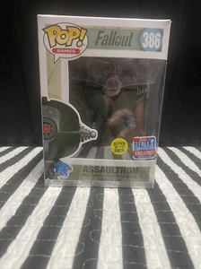 Fallout Funko Pop! - Assaultron (Glow-in-the-Dark) #386 - 2018 NYCC Exclusive - Picture 1 of 6