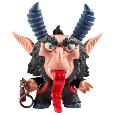 Dunny Kidrobot Krampus 5” Highly Collectible Vinyl Figure by Scott Tolleson - Image 1 of 3