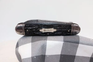 Vintage UTICA CUTLERY CO. UTICA N.Y. SCOUT Pocket Knife - Picture 1 of 18