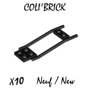 lego 2397 - 10x Harnais Horse Hitching / Harness Traces - Noir Black - New - Picture 1 of 1