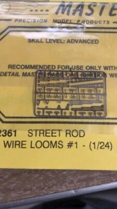 Detail Master 1/24-1/25 DM-2361 Street Rod Wire Looms #1 - Picture 1 of 1