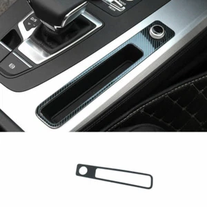 For Audi Q5 2018-2021 Carbon Fiber Steel Console Volume Adjustment Frame Trim - Bild 1 von 3