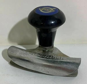 I104738 Ricambi auto epoca - Pomello in acciaio per volante Volvo - Picture 1 of 6