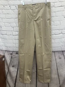 Lands End Boys Khaki Uniform Pant Size 20x30 - Picture 1 of 3