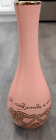 Dayspring Traditional Pink Gold Lace Design Bud Vase 1 TIMOTHY 6:17 NIV