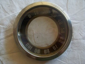 1948 ? ford speedometor face, glass & bezel. - Bild 1 von 1