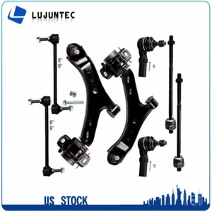 2005-2010 For Ford Mustang 8Pcs Control Arms Sway Bars Tie Rod Links Set - Picture 1 of 4