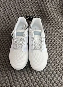 NEW Avia Deluxe White Athletic Sneakers Running Shoes Women Size 7 - Picture 1 of 13