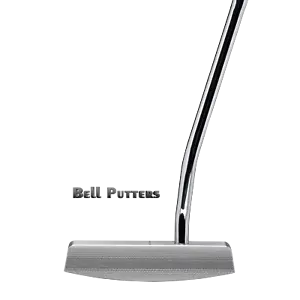 Bell Left Hand II 410 Half Offset Golf Putter-Winn Std Griff -32" bis 38" matt - Bild 1 von 6