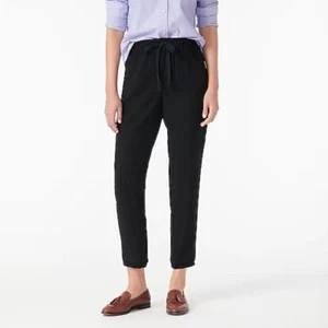 J Crew Jogginghose 365 Krepp schwarz, Größe 14, neu mit Etikett - Bild 1 von 4