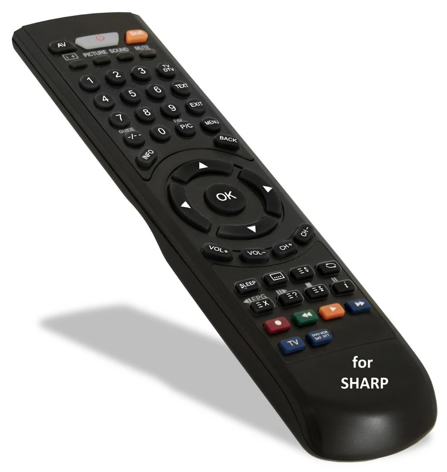 Remote Control GA985WJSA for SHARP LC40LE835X, LC46LE835X, LC52LE835X,LC60LE835X - Image 1 of 3