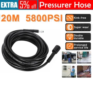 8-15m Replacement High Pressure Washer Hose Heavy Duty M22 M14 Jet Power Wash AU - Picture 1 of 14