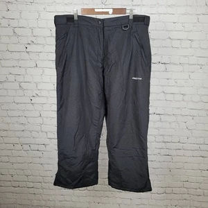 Arctix Black Insulated Zipped Pockets Adjustable Snow Ski Pants Size 1X (39x28) - Picture 1 of 14