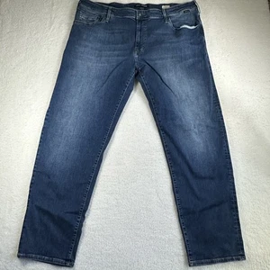 Pantalones de mezclilla Mavi para hombre 42 x 31 azul Zach pierna recta elásticos TENCEL SOFT - Imagen 1 de 12