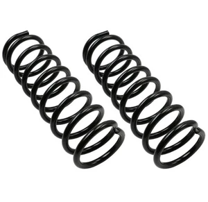 81003 Moog Set of 2 Coil Springs Rear Sedan for Mazda 3 Sport Ford Focus Pair - Picture 1 of 2