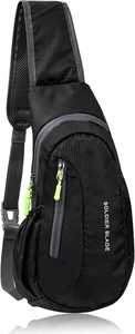 Sling Bag Brusttasche Herren Klein Sport Rucksack Damen Wasserfest, Crossbody Ba - Bild 1 von 12