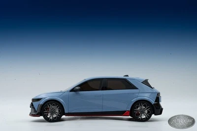 1/18 Otto 2024 Hyundai Ioniq 5 N Light Blue 🤝ALSO OPEN FOR TRADE🤝 - Image 1 of 4