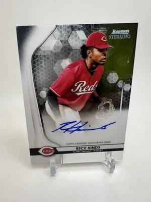 2020 Bowman Sterling Rece Hinds On Card Base Auto #BSPA-RH Cincinnati Reds - Image 1 of 4
