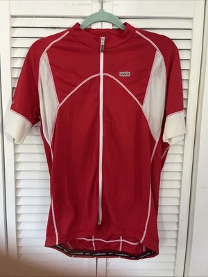Jersey de ciclismo Louis Garneau cremallera completa talla XL rojo Foto 1 de 3