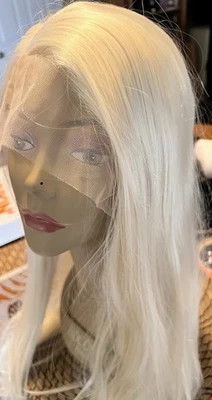 Equal - Peluca Paparazzi Rubia 100% Sintética Frente de Encaje Pelo Grueso En Capas ~NUEVA ~ Foto 1 de 4