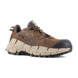 Reebok Work Men's Zig Kinetica Edge II Composite Toe Waterproof Work Shoe Brown - Picture 1 of 5