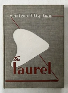 1952 THE LAUREL NEW HAVEN CT STATE TEACHERS COLLEGE YEARBOOK MIDCENTURY MODERN! - Bild 1 von 24