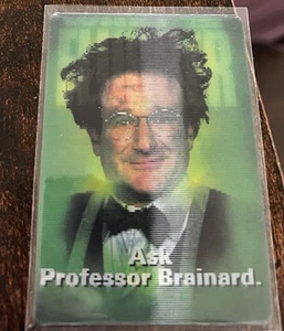 ROBIN WILLIAMS 1997 Disney FLUBBER Lenticular Movie Promo - Professor Brainard - Picture 1 of 5