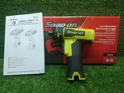 SNAP-ON CTS861HV 14.4 V 1/4" Hex MicroLithium Cordless Toggle Screwdriver Used - Image 1 of 4