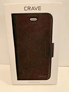 Crave Leather Guard I-Phone 6 Leather Case Black - Picture 1 of 3