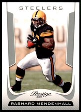 2011 Panini Prestige Rashard Mendenhall Football Cards #159