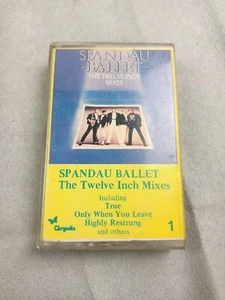 Spandau Ballet The Twelve Inch Mixes Cassette Tape Album Chrysalis 1986 ZSBD 1 - Picture 1 of 9