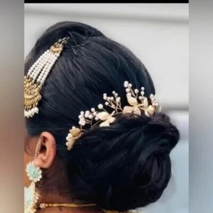 FLOWER Hair Vine Crystal Accessories Gold Tiaras New ✨✨✨ - Picture 1 of 7