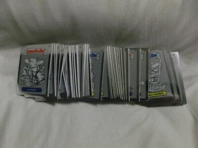 2013 Topps GPK Chrome Series 1 Pencil Art Cards.  You Choose 4 Cards.  NM+ - Image 1 of 4