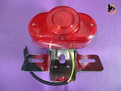 Fit Honda CB100 CB125 CB175 CL100 S90 Taillight & Bracket    **nan5843** Foto 1 de 4