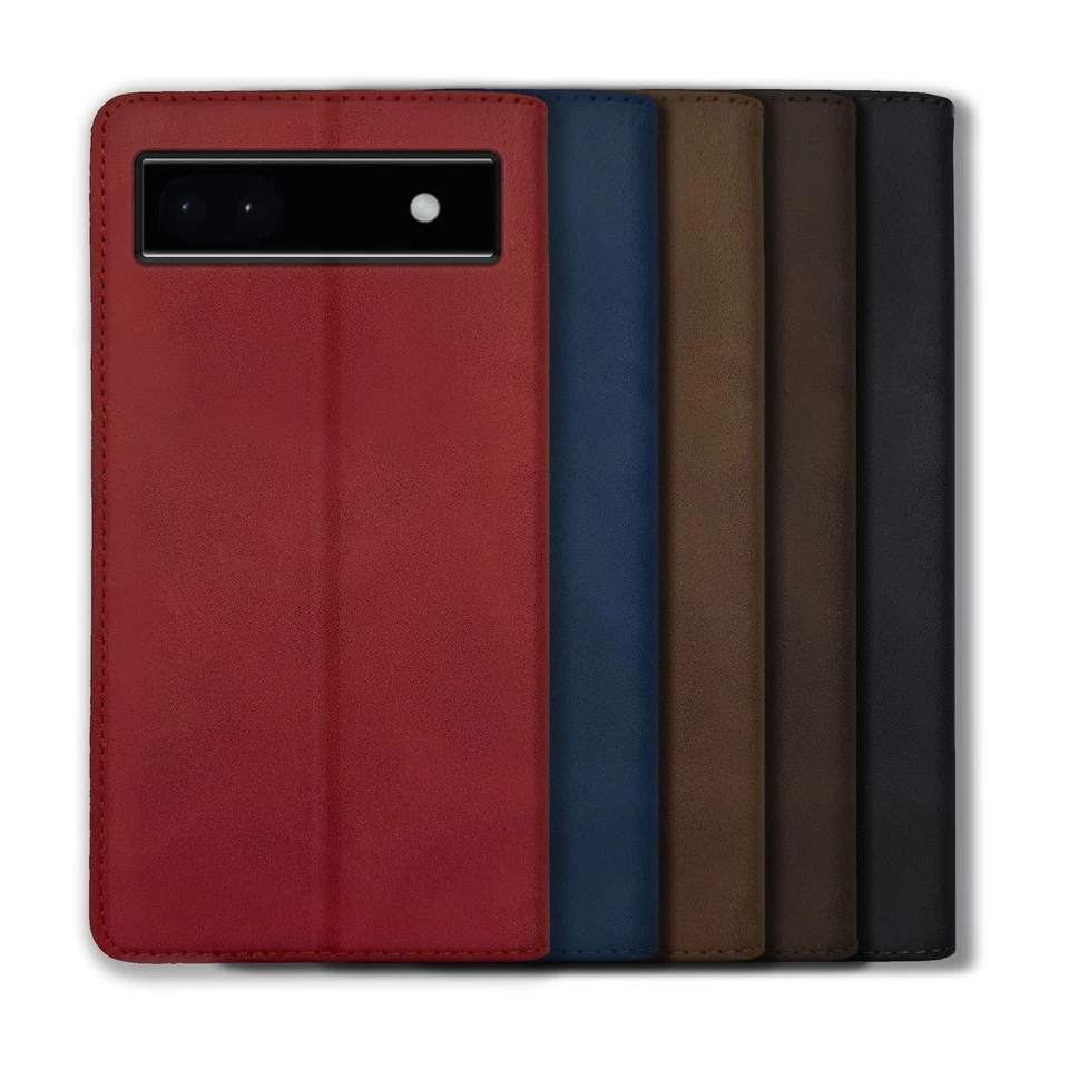 Custodia protettiva a libro per Google Pixel 6A Cover Bookstyle Case - Immagine 1 di 1