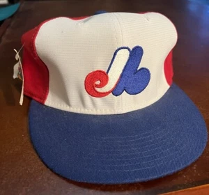 Vintage Montreal Expos New Era Hat Cap 80s 90s Diamond Collection sz 7 - Picture 1 of 5