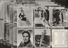 ARDATH-FULL SET- PHOTOCARDS GROUP 'M' 1939 (KINGS CLAUSE FILMS, VAR. LF45 CARDS)