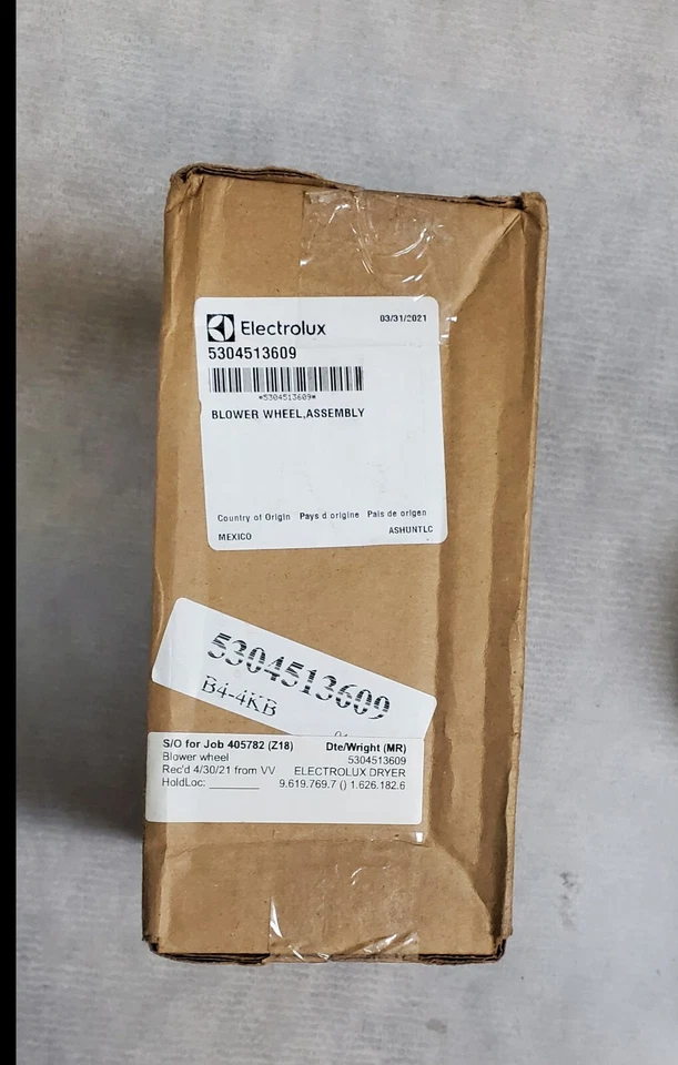 Electrolux 5304513609 Dryer Blower Wheel Assembly