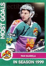 2013-14 Finnish Cardset Most Goals #15 Pasi Saarela
