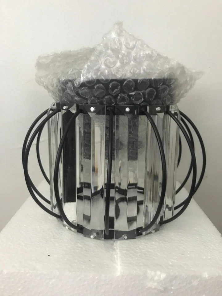 NOVA Luminária Pingente de Teto de Cristal Home Decorators Mercer Montagem Semi Lavada - Imagem 1 de 4