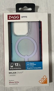 Zagg Gear4 Milan Snap Phone Case Aurora With MagSafe For iPhone 14 Pro  - Picture 1 of 1