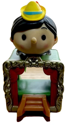 Disney Tsum Tsum Series 7 Medium Pinocchio & House Accessory Vinyl Figures Cover